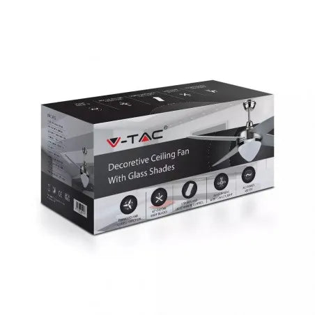 15W LED Тяло/Вентилатор Таван Дистанционно 3 в 1 3 Перки 60W AC Мотор