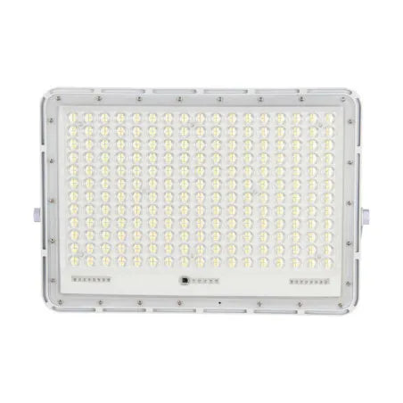 30W LED Соларен Прожектор 6400K Сменяема Батерия Бяло Тяло