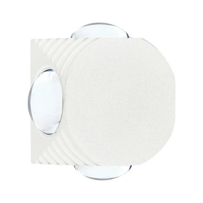 4W LED COB Луна 4000K Черно/Бяло Тяло