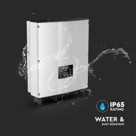5kW/3kW Мрежов Инвертор LCD Дисплей Монофазен IP65 5г.