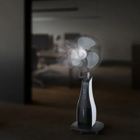 80W LED Вентилатор Мъгла Дистанционно 3 Перки 17 инча