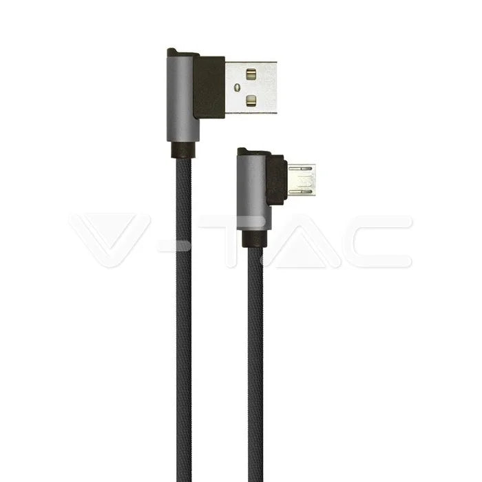 1м. Тип C USB Кабел Черен Серия "Diamond"