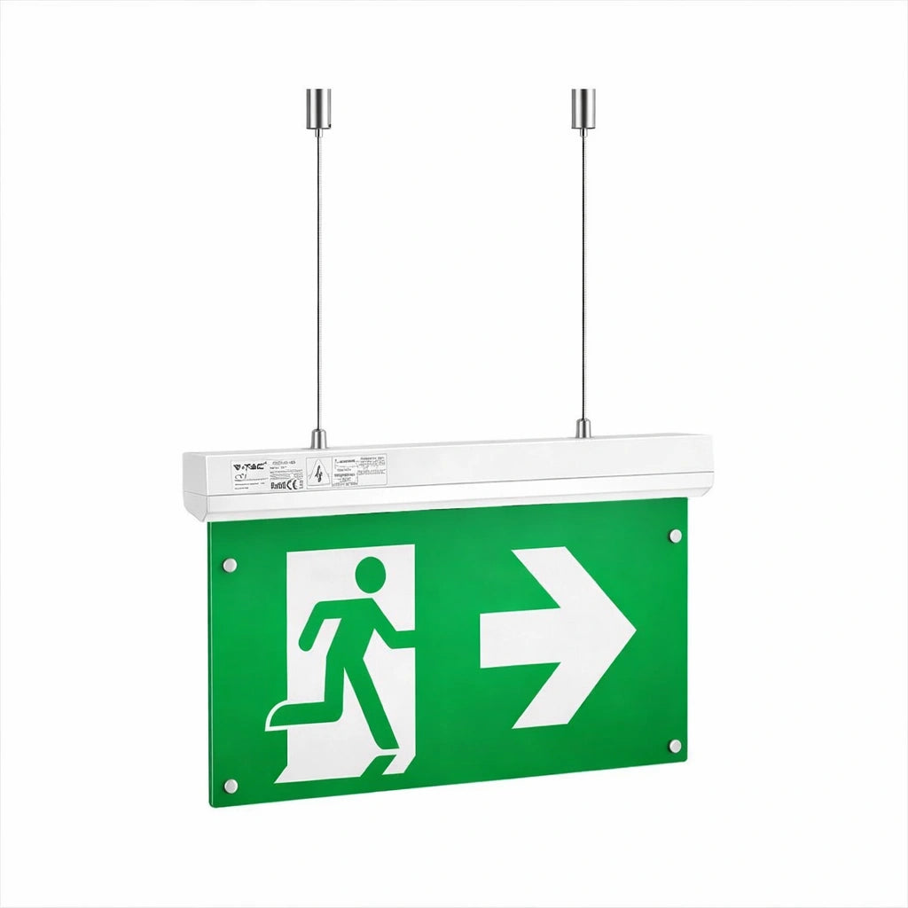 4в1 Евакуационна Тебела Тест Бутон Дистанционно 6400К