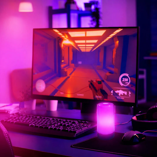 8W Амбиентна Лампа Smart RGB Съвместима с Amazon Alexa и Google Home