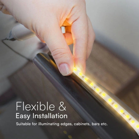 LED Лента Дигитална Бягаща 2835 120 10W 24V 4000K