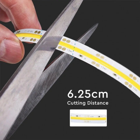 280 10W LED COB ЛЕНТА 6400K IP20 24V