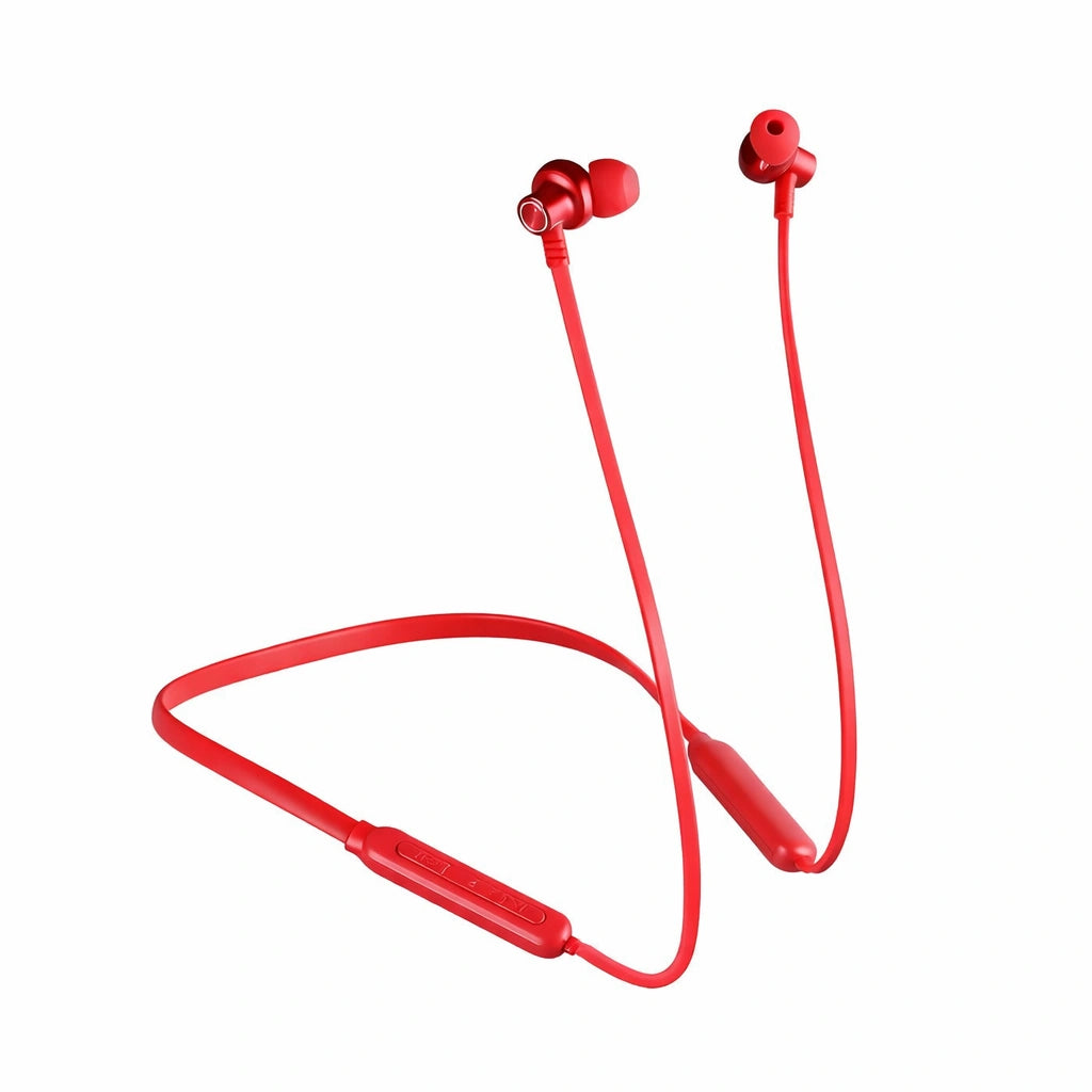 Bluetooth Слушалки 500mAh Червени