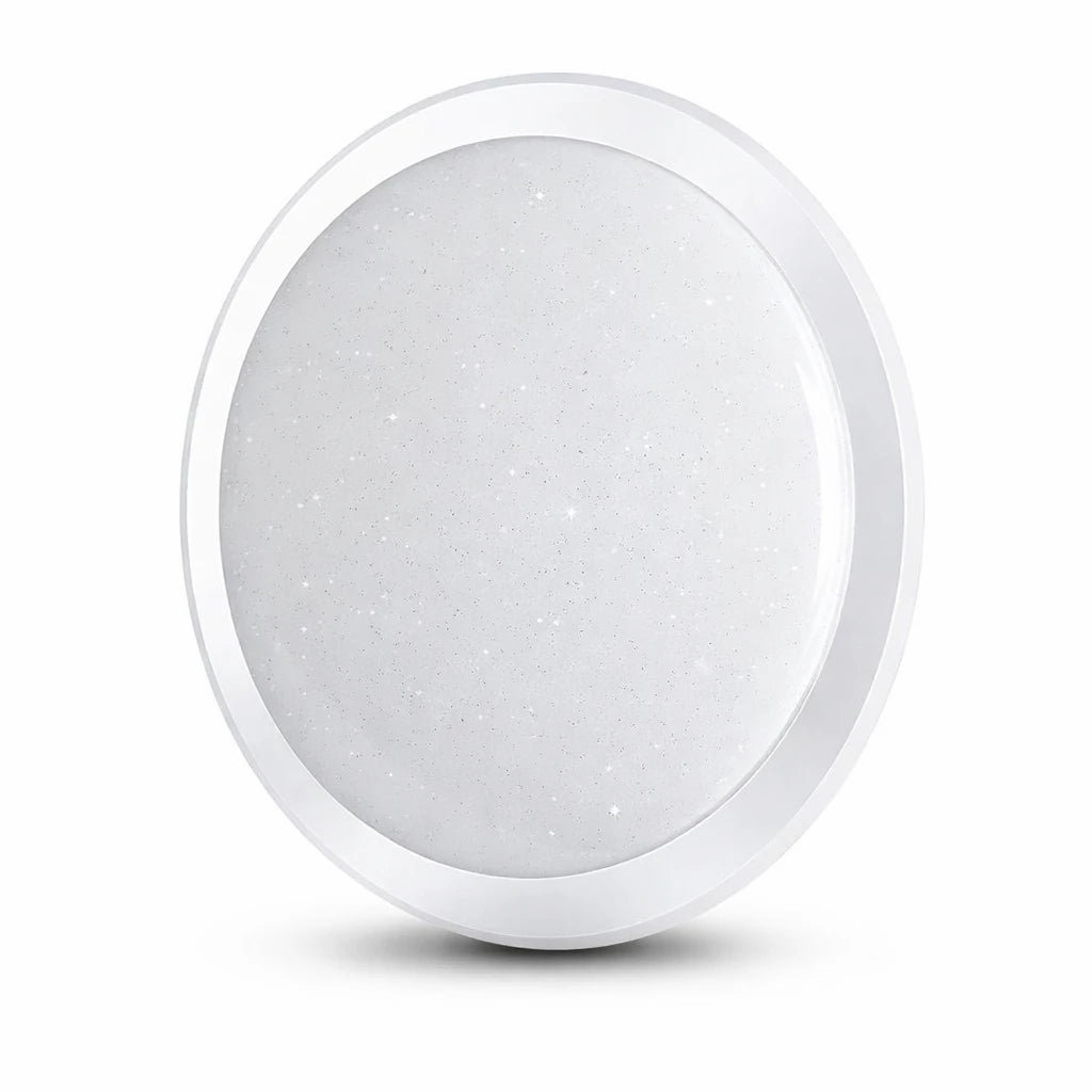 LED Плафониера 40W SMART Ф350 Звезди Топла + Студена Светлина