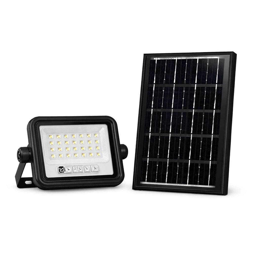 50W LED Соларен Прожектор 2000K-8000K Черно Тяло
