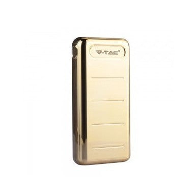Външна Батерия Златна USB C+B 20000 mAh Златна