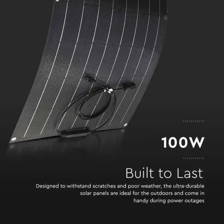 100W Портативен Гъвкав Соларен Панел