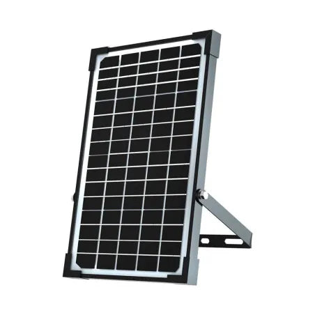30W LED Соларен Прожектор LiFePo Батерия 3.7V Черен 6400K