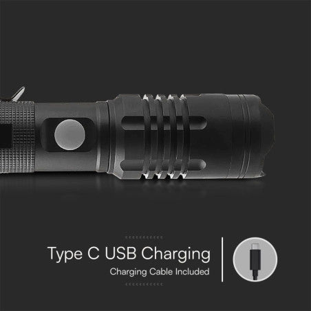 10W SMD LED Презаредимо Фенерче IP44