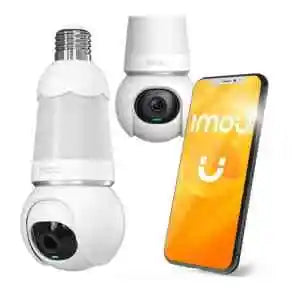 Камера за видеонаблюдение лампа IMOU IPC-S6DP-5M0WEB-E27 Bulp 5MP WiFi