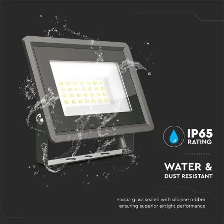 20W/10W LED Прожектор Черно Тяло 6500K