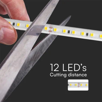 220V LED Лента Сет 10.5W 2835 121 3000К 10м/Сет