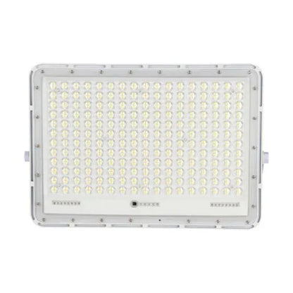 30W LED Соларен Прожектор 6400K Сменяема Батерия Бяло Тяло