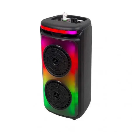 400W Колона С Жичен Микрофон Дистанционно 2x6.5 inch
