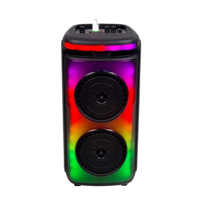 400W Колона С Жичен Микрофон Дистанционно 2x6.5 inch