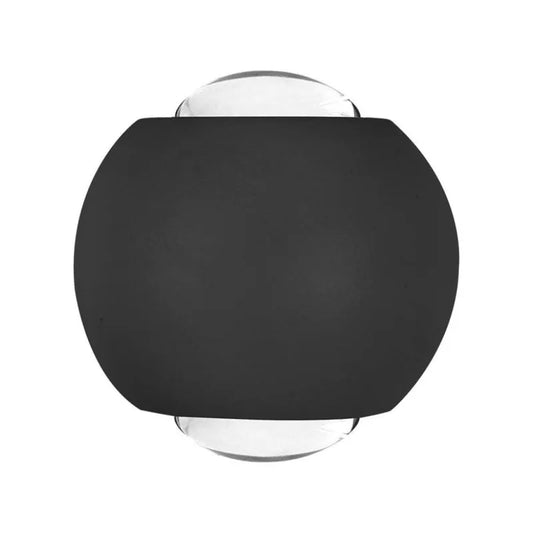 2W LED COB Луна 3000K Бяло/Черно Тяло
