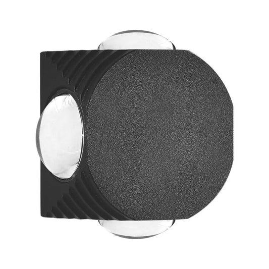 4W LED COB Луна 4000K Черно/Бяло Тяло