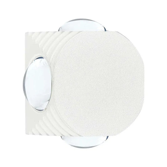 4W LED COB Луна 4000K Черно/Бяло Тяло