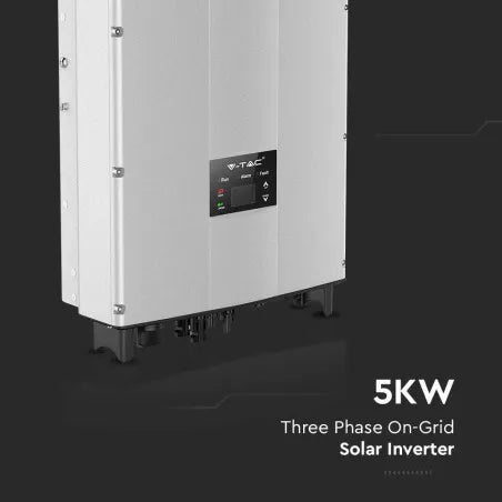 5kW Мрежов Инвертор LCD Дисплей DC Ключ Трифазен IP65