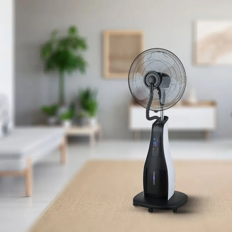 80W LED Вентилатор Мъгла Дистанционно 3 Перки 17 инча