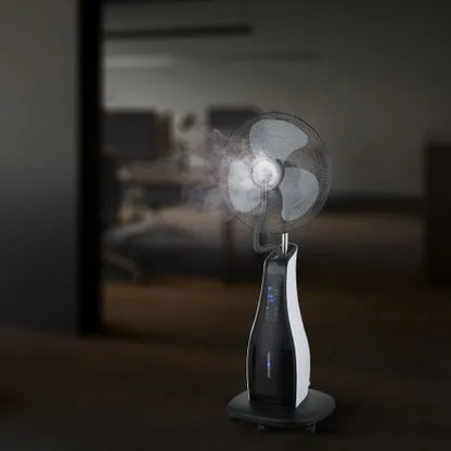 80W LED Вентилатор Мъгла Дистанционно 3 Перки 17 инча