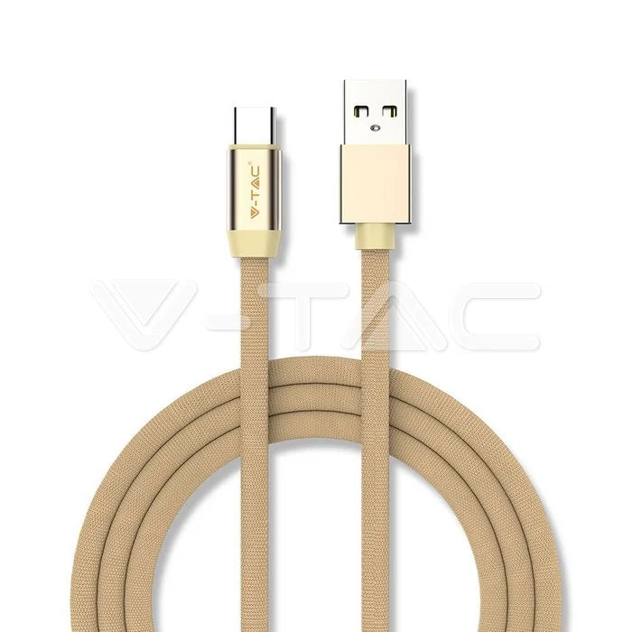 1м. Тип C USB Кабел Серия "Ruby" Различни Цветове