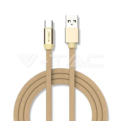 1м. Тип C USB Кабел Серия "Ruby" Различни Цветове