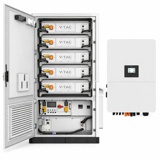 233kWh Батерия Сет Високо Напрежение (Liquid Cooling) OLITER IP65 + Deye 80kW Инветор