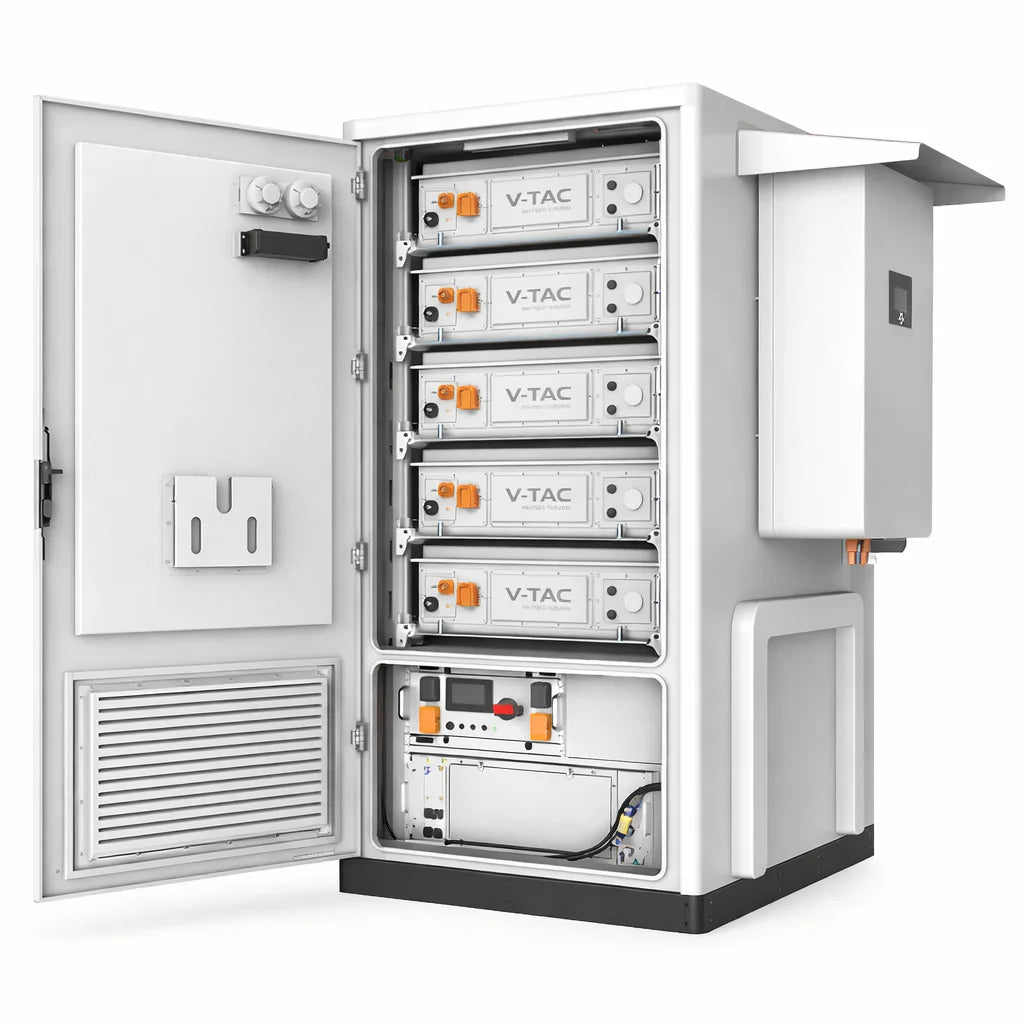 233kWh Батерия Сет Високо Напрежение (Liquid Cooling) OLITER IP65 + Deye 80kW Инветор