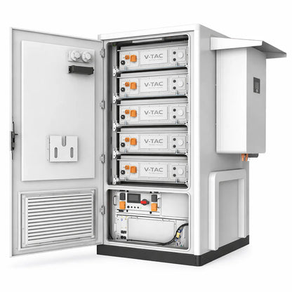 233kWh Батерия Сет Високо Напрежение (Liquid Cooling) OLITER IP65 + Deye 80kW Инветор