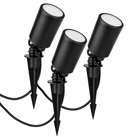 3 x 7W WiFi SMART Тяло С Колче Черно RGB IP65