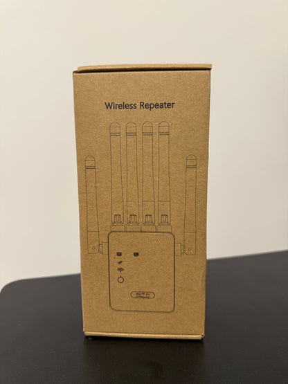 Мощен WiFi Усилвател 1200Mbps с 6 Антени – 2.4/5GHz, Подобрено Покритие за Смарт Дом и Устройства