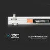LED Линейно Осветление SAMSUNG Чип 40W За Вграждане Бяло Тяло 4000К 1211x70x35mm