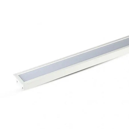 LED Линейно Осветление SAMSUNG Чип 40W За Вграждане Бяло Тяло 4000К 1211x70x35mm