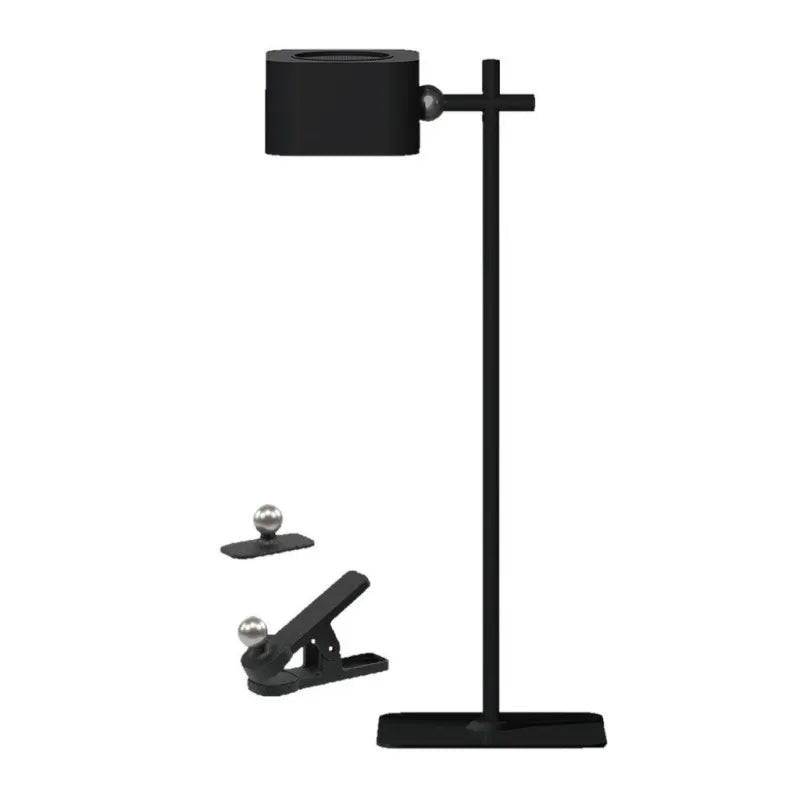 3W LED Магнитна Настолна Лампа Батерия 1800mAh CCT: 3IN1 Черно и Бяло Тяло
