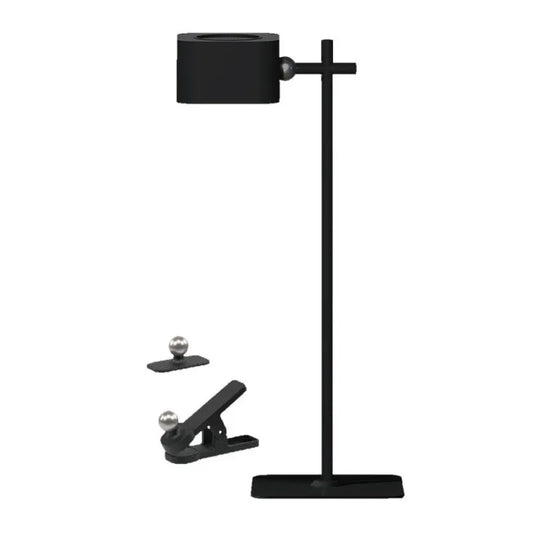 3W LED Магнитна Настолна Лампа Батерия 1800mAh CCT: 3IN1 Черно и Бяло Тяло
