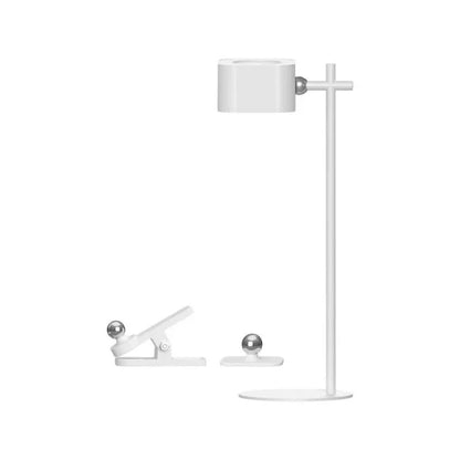 3W LED Магнитна Настолна Лампа Батерия 1800mAh CCT: 3IN1 Черно и Бяло Тяло