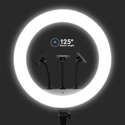 55W LED Ринг Държач за 3 Телефона 3200K-5500K