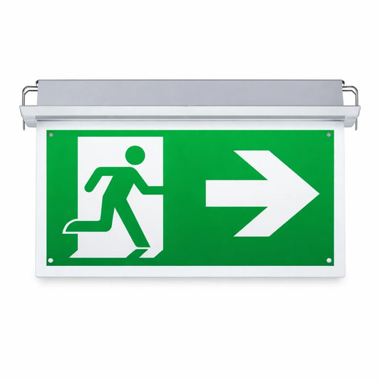 2W LED Евакуационно Таван за Вграждане 6000K