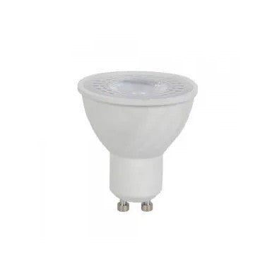 GU10-6W-RIPPLE PLASITC LENS COVER-2700K -CRI 95 +