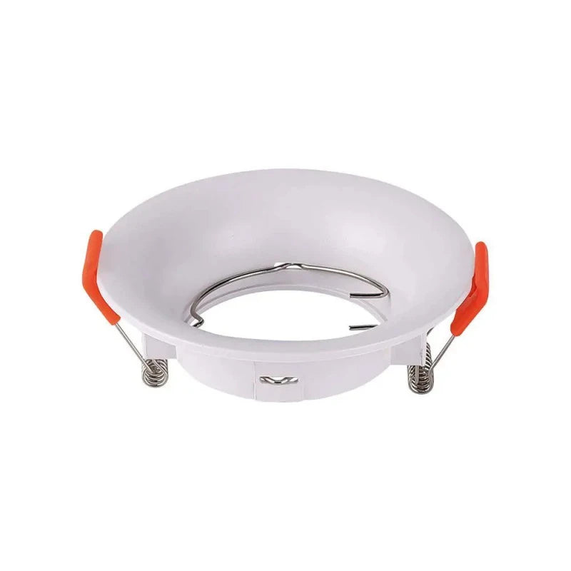 GU10 КОРПУС КРЪГ БЯЛ PC 88x40mm