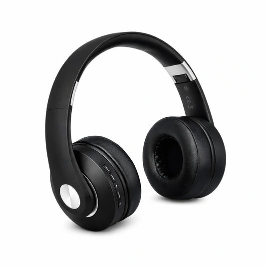 Bluetooth Слушалки Регулируеми 500mAh Черни
