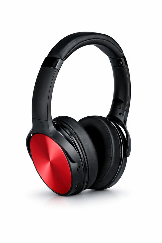 Bluetooth Слушалки Ротация 500mAh Червени