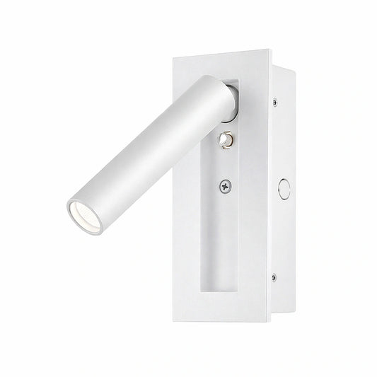 2W LED Стенна Лампа Спалня CREE CHIP Бяло Тяло IP20 3000K