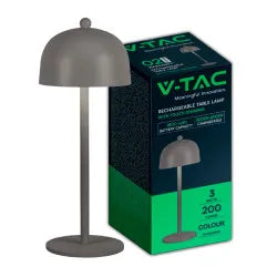 LED Настолна Лампа 1800mAh Батерия 115x300 3 в 1 Бяло Тяло