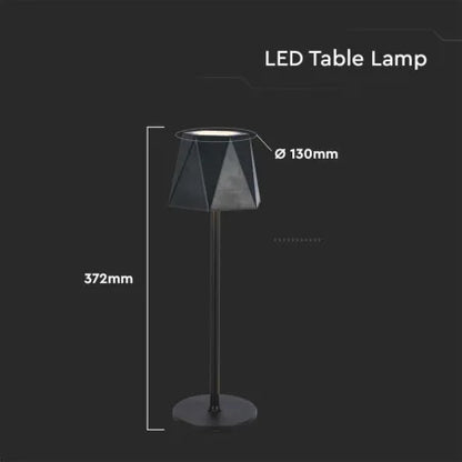 1.5W LED Настолна Лампа Черна/Бяла 3in1